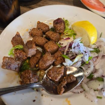 Istanbul Cafe - Fried liver Yummy! - Turkish Near Me - Centereach, New York