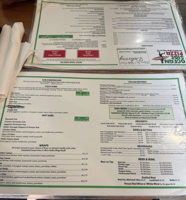 Menu photo 2 Oceanside Pizza Melbourne Beach, FL