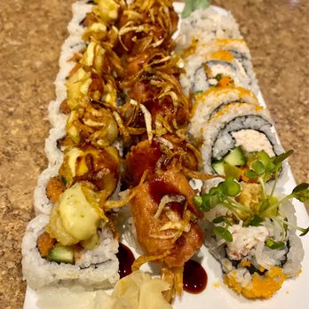 Sushi Ari - Pearls on the Beach, Spider Roll, Heaven of Tuna Roll. - Sushi Bars Near Me - Puyallup, Washington Sushi Ari - Pearls on the Beach, Spider Roll, Heaven of Tuna Roll. - Sushi Bars Near Me - Puyallup, Washington