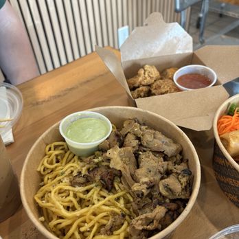 Saiga Vietnamese Eatery - Garlic Noodles with Grilled Pork - Vietnamese Near Me - Orange, California