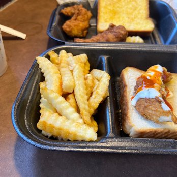 Zaxbys - No cooked fries with seasoning - Fast Food Near Me - Lithonia, Georgia