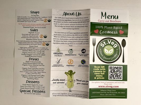 Menu photo 5 St. Veg Rockville, MD