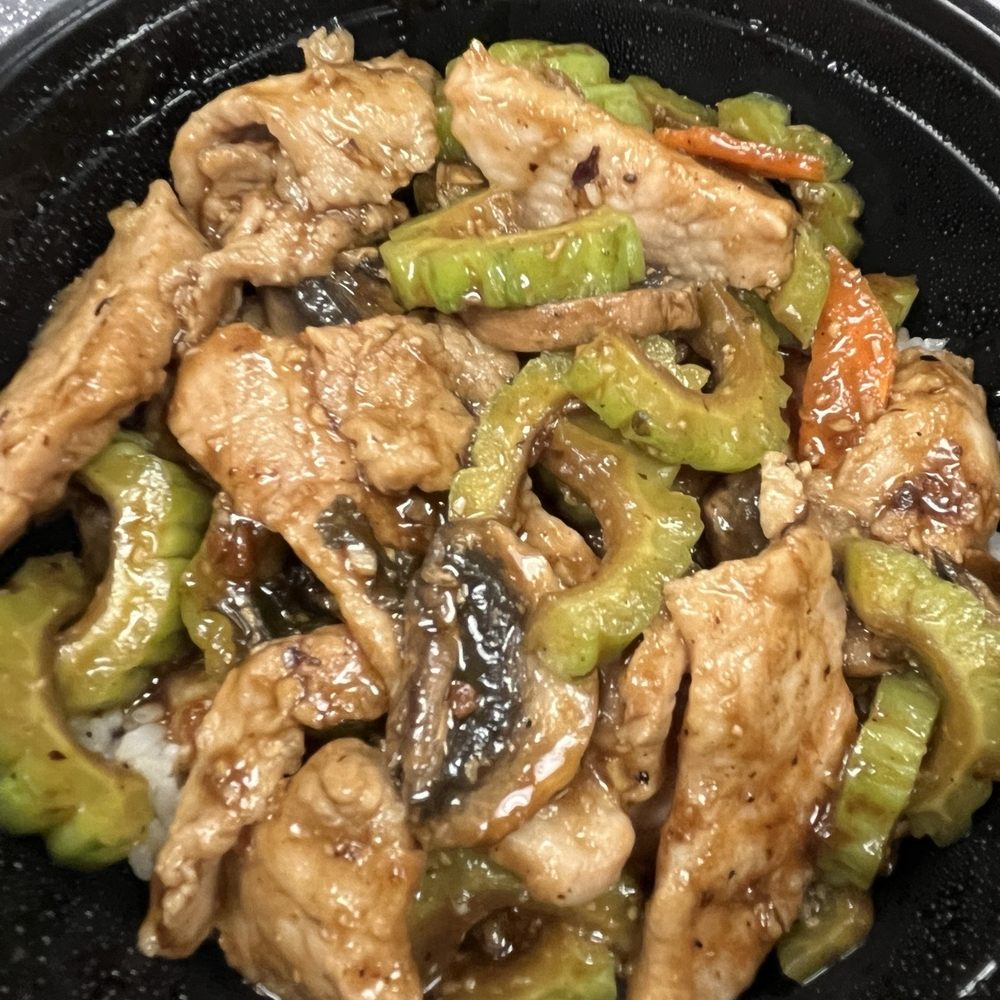 Bitter melon with pork Bitter melon with pork