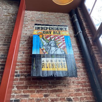 Auburn Alehouse - Picture on the street facing wall inside. - American Near Me - Auburn, California Auburn Alehouse - Picture on the street facing wall inside. - American Near Me - Auburn, California