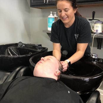 Salon Envy - Jen was lovin Bree wash her hair. - Hair Salons Near Me - North Myrtle Beach, South Carolina