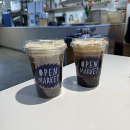 iced americano + Cream Top iced americano + Cream Top
