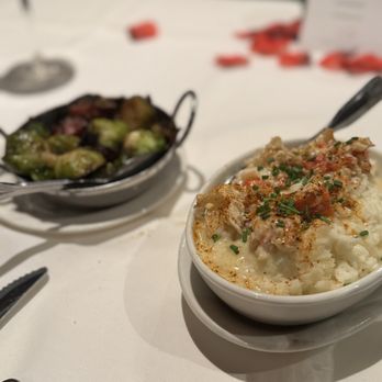 Morton's The Steakhouse - Brussel sprouts and king crab whipped potatoes - Steakhouses Near Me - Sacramento, California Morton's The Steakhouse - Brussel sprouts and king crab whipped potatoes - Steakhouses Near Me - Sacramento, California