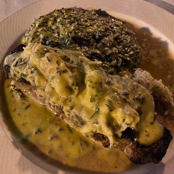 TOWN - New York Steak topped with crab - Steakhouses Near Me - San Carlos, California TOWN - New York Steak topped with crab - Steakhouses Near Me - San Carlos, California