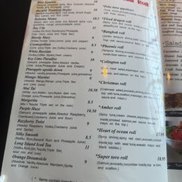 Menu (April 2026)