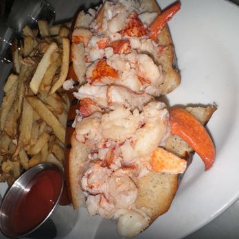 Neptune Oyster - Warm Maine Lobster Roll Sandwich - Seafood Near Me - Boston, Massachusetts