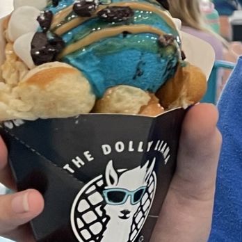The Dolly Llama - Cookie Monster bubble waffle junior - Waffles Near Me - Winter Garden, Florida The Dolly Llama - Cookie Monster bubble waffle junior - Waffles Near Me - Winter Garden, Florida