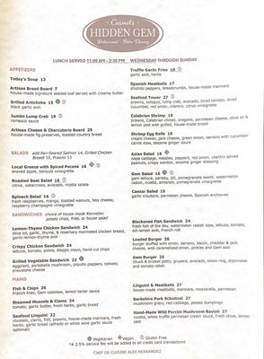 Menu photo 7 Carmel’s Hidden Gem Carmel by the Sea, CA Menu photo 7 Carmel’s Hidden Gem Carmel by the Sea, CA