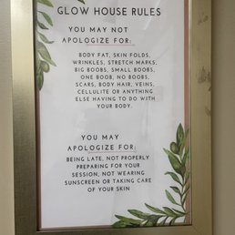 Loved seeing this welcoming message!