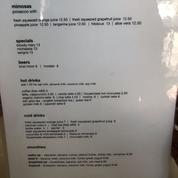 Flapjax - Drink menu - New American Near Me - Santa Monica, California Flapjax - Drink menu - New American Near Me - Santa Monica, California