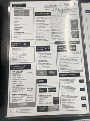 Menu photo 1 CLE Nutrition North Olmsted, OH Menu photo 1 CLE Nutrition North Olmsted, OH