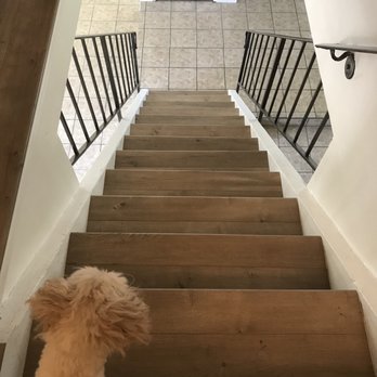 Maru Pacific - Finished stairs from top down - Flooring Near Me - La Mirada, California Maru Pacific - Finished stairs from top down - Flooring Near Me - La Mirada, California