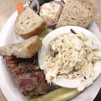 TooJay’s Deli * Bakery * Restaurant - Half pastrami sandwich with side of shrimp salad. - Delis Near Me - Orlando, Florida TooJay’s Deli * Bakery * Restaurant - Half pastrami sandwich with side of shrimp salad. - Delis Near Me - Orlando, Florida
