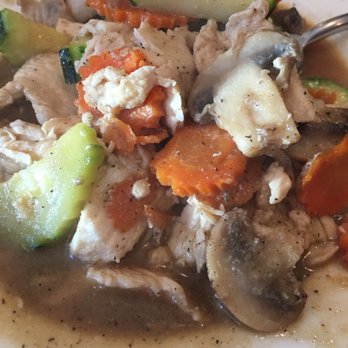 Tum Nak Thai - CHICKEN STIR FRY SERVED W/WHITE RICE ON THE SIDE - Thai Near Me - Mesa, Arizona Tum Nak Thai - CHICKEN STIR FRY SERVED W/WHITE RICE ON THE SIDE - Thai Near Me - Mesa, Arizona