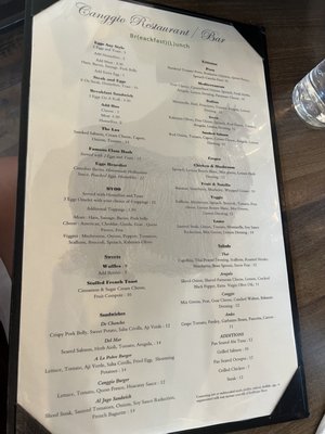 Menu photo 4 Canggio Restaurant Norwich, CT