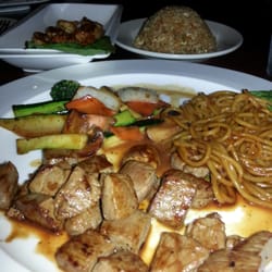 Hibachi steak and shrimp + fried rice