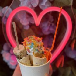 Holy Roly Ice Cream - Fruity pebbles custom