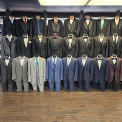 Central PA Menswear & Tuxedo - Many suits to choose from.
