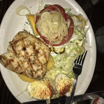 Coconuts - Mahi Mahi Sandwich with deviled eggs as a side! - Seafood Near Me - Fort Lauderdale, Florida Coconuts - Mahi Mahi Sandwich with deviled eggs as a side! - Seafood Near Me - Fort Lauderdale, Florida