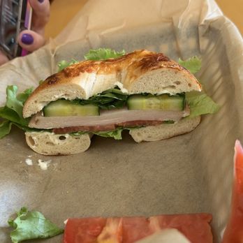 Einstein Bros. Bagels - Turkey and cucumber sandwich - Breakfast & Brunch Near Me - Farragut, Tennessee