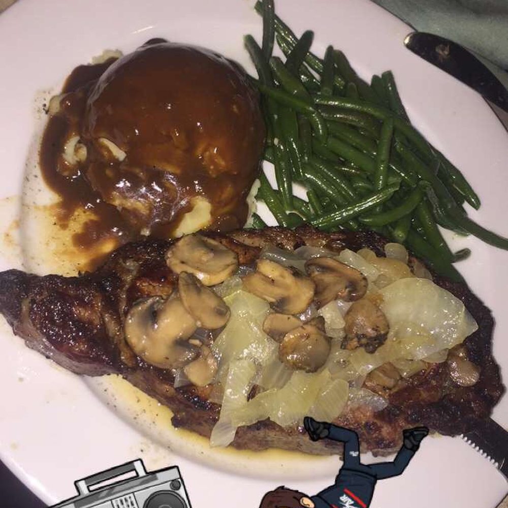 Sage Cafe - What a beauty, nice rib eye steak in my belly! - American Near Me - Lakeside, California Sage Cafe - What a beauty, nice rib eye steak in my belly! - American Near Me - Lakeside, California