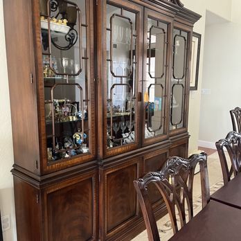 All Finish Wood Repair - Original china cabinet before we donated the top section. - Furniture Repair Near Me - Phoenix, Arizona All Finish Wood Repair - Original china cabinet before we donated the top section. - Furniture Repair Near Me - Phoenix, Arizona