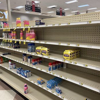 Bartell Drugs - Empty shelves - Drugstores Near Me - Redmond, Washington