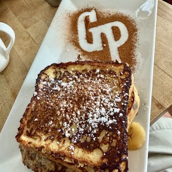 George's Place - This was beautifully presented. The banana French toast with cinnamon was delicious. - Breakfast & Brunch Near Me - Cape May, New Jersey George's Place - This was beautifully presented. The banana French toast with cinnamon was delicious. - Breakfast & Brunch Near Me - Cape May, New Jersey