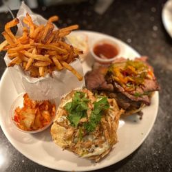 Ivy City SmokeHouse - Maryland jumbo lump crab cake sandwich. Yummmmmmmm