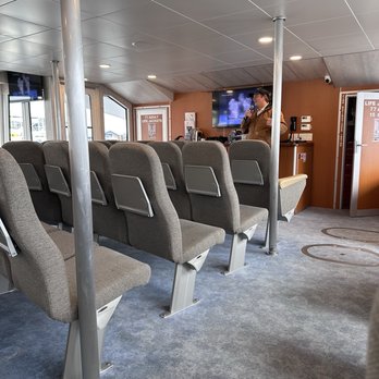 Puget Sound Express - Captain EJ and inside seating - Whale Watching Tours Near Me - Edmonds, Washington Puget Sound Express - Captain EJ and inside seating - Whale Watching Tours Near Me - Edmonds, Washington