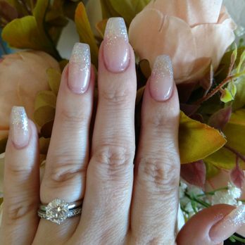 Gloss & Feathers - Always an amazing job with my nails. I do acrylic with gel and glitter. Thao always takes the time to make it perfect. - Nail Salons Near Me - Phoenix, Arizona