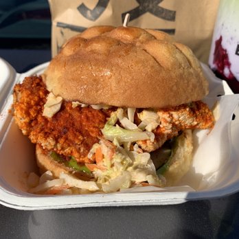 Bopomofo Cafe - Spicy Taiwanese fried chicken sandwich - Bubble Tea Near Me - San Gabriel, California Bopomofo Cafe - Spicy Taiwanese fried chicken sandwich - Bubble Tea Near Me - San Gabriel, California