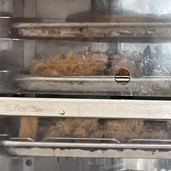 KFC - The chicken in its holding station