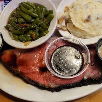 Texas Roadhouse - My 12oz. prime rib was a smaller cut but I still had plenty to take home. - Steakhouses Near Me - Gilbert, Arizona