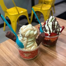 Kinder Soft Serve and Zero Point Kinder Soft Serve and Zero Point