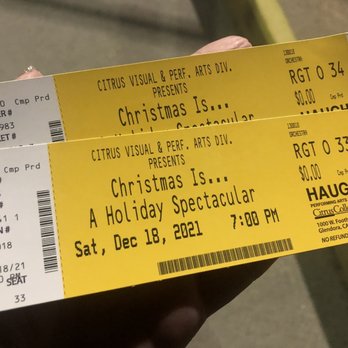 Haugh Performing Arts Center - umm these aren't my seats! whaaaaa?!?! - Performing Arts Near Me - Glendora, California