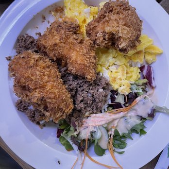 SAGA Kitchen - Soboro Don with Crab Cream Croquette () - Dim Sum Near Me - Alameda, California