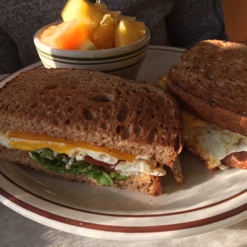 The Reyn - Toasted egg sandwich. Boom!!! - American Near Me - Pasadena, California The Reyn - Toasted egg sandwich. Boom!!! - American Near Me - Pasadena, California