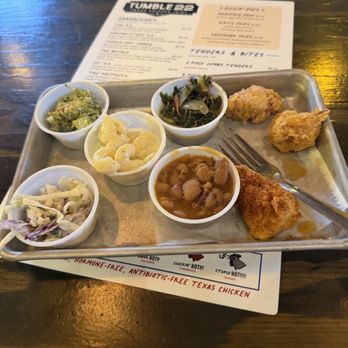 Tumble 22 - Sample tray - Chicken Shop Near Me - Houston, Texas Tumble 22 - Sample tray - Chicken Shop Near Me - Houston, Texas