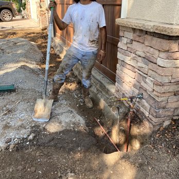 C Williams Plumbing - Re-piping from street to house by Usama - Plumbing Near Me