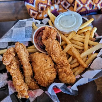 Comet Chicken - 04.01.22 - 4 Piece Basket With Double Fries - Salad Near Me - Fort Collins, Colorado Comet Chicken - 04.01.22 - 4 Piece Basket With Double Fries - Salad Near Me - Fort Collins, Colorado
