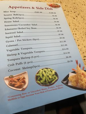 Menu photo 7 SORA SUSHI Redmond, OR