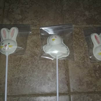 Treats N Treasures - also really cute white chocolate bunny pops - Antiques Near Me - Sanford, Maine Treats N Treasures - also really cute white chocolate bunny pops - Antiques Near Me - Sanford, Maine