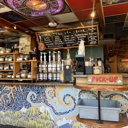 Alleycat Coffee House - Menu and main order counter