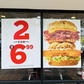 Arby's - Surf & Turf Advertisement. - Fast Food Near Me - Royal Palm Beach, Florida
