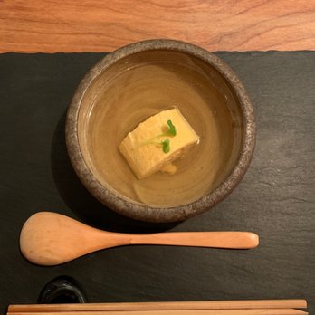 shabushabu Mayumon - Egg starter in dashi - Japanese Near Me - New York, New York shabushabu Mayumon - Egg starter in dashi - Japanese Near Me - New York, New York